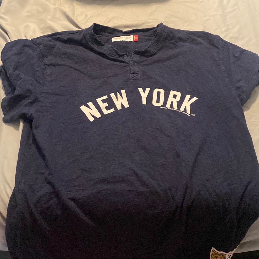 New York Yankees Mitchell & Ness Cooperstown Shirt